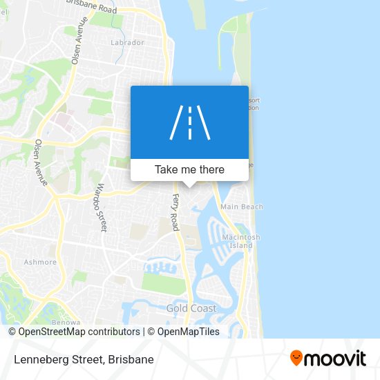 Lenneberg Street map