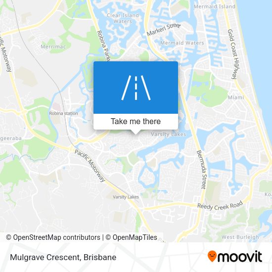 Mulgrave Crescent map