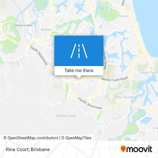 Mapa Rina Court