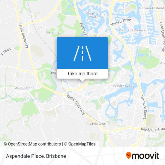 Aspendale Place map