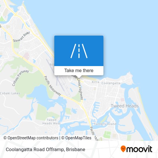 Coolangatta Road Offramp map