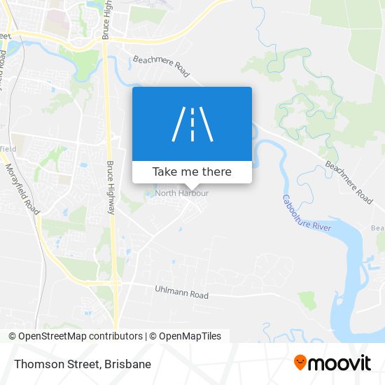 Thomson Street map