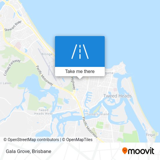 Gala Grove map