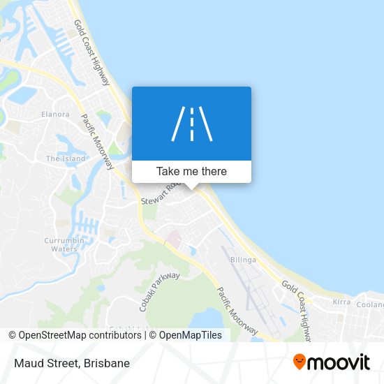 Maud Street map