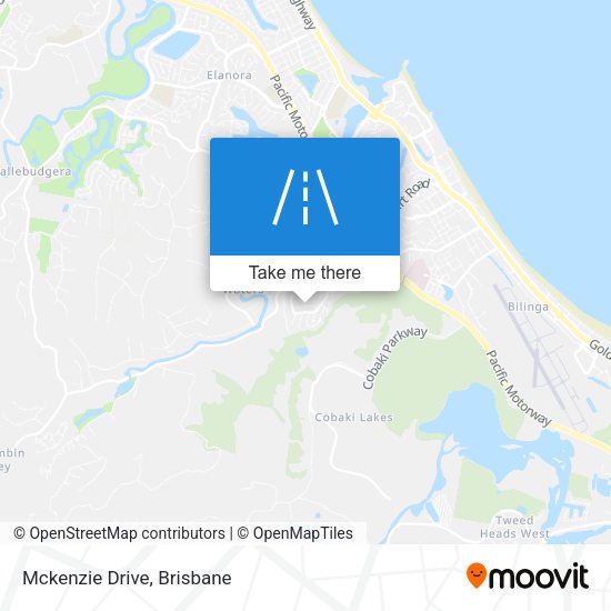 Mckenzie Drive map
