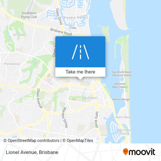 Lionel Avenue map