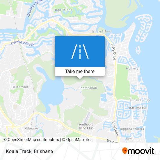 Koala Track map