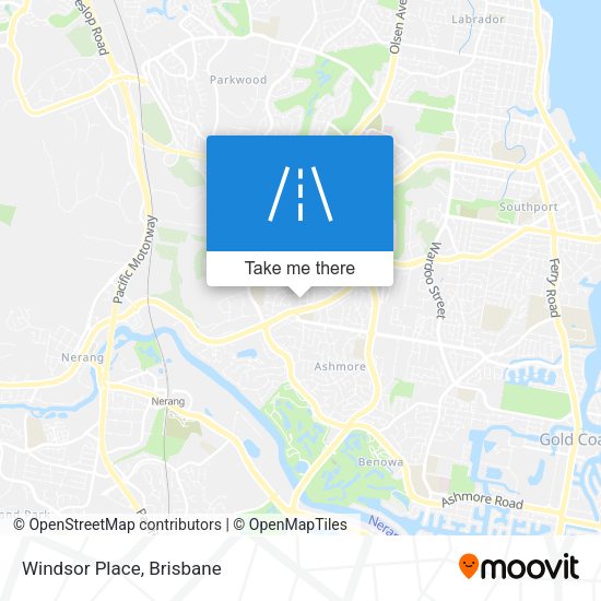 Windsor Place map