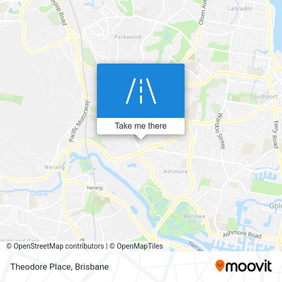 Theodore Place map