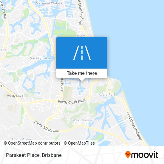 Parakeet Place map