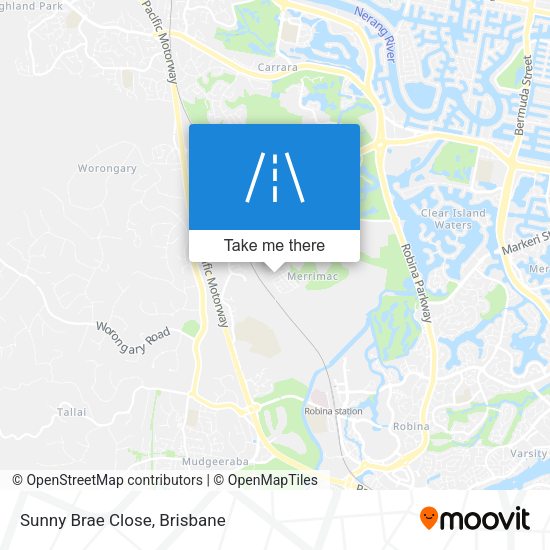 Sunny Brae Close map