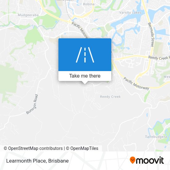 Learmonth Place map