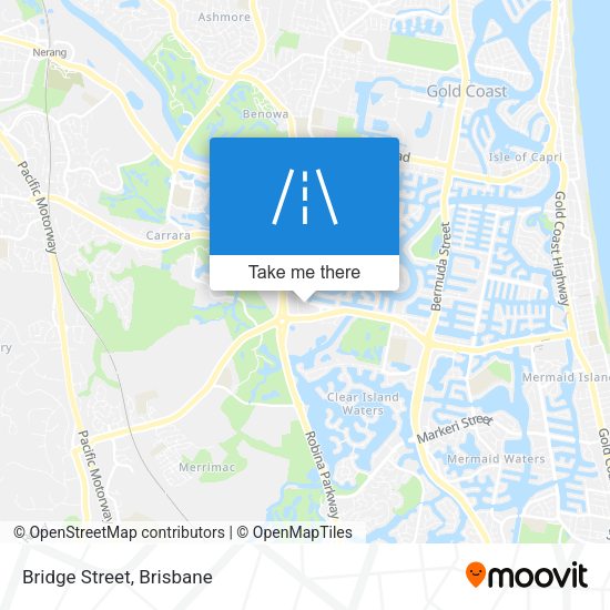 Bridge Street map