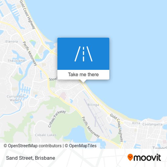 Sand Street map