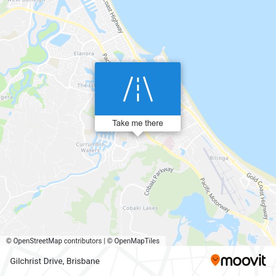 Gilchrist Drive map
