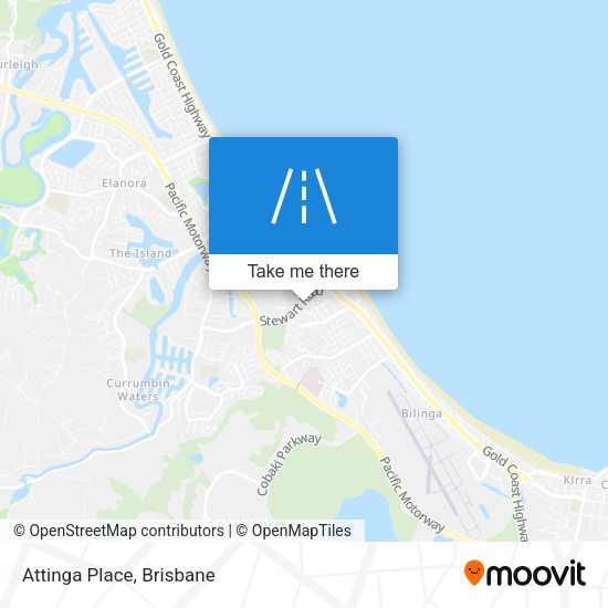 Attinga Place map