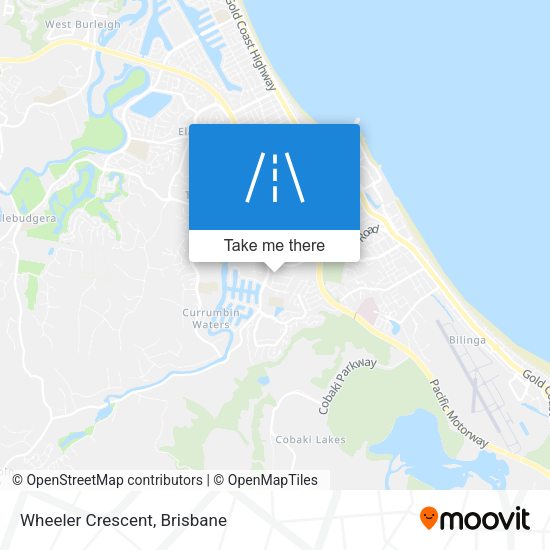 Wheeler Crescent map