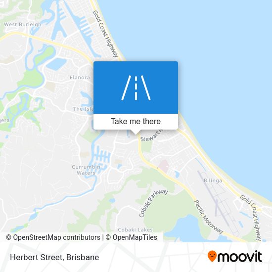 Herbert Street map