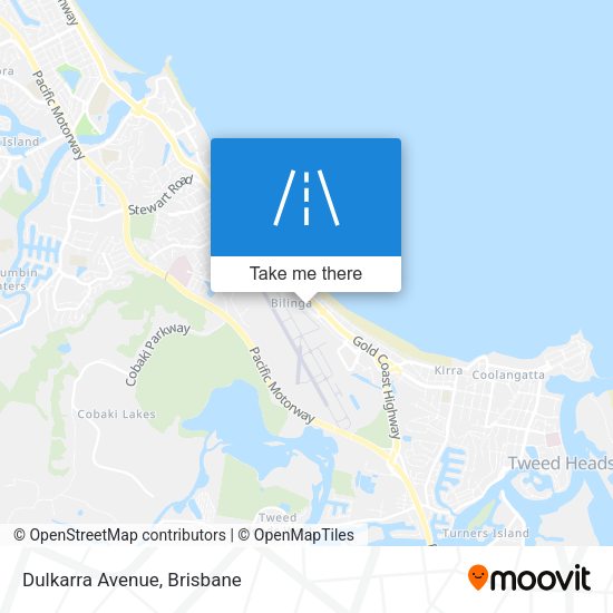 Dulkarra Avenue map