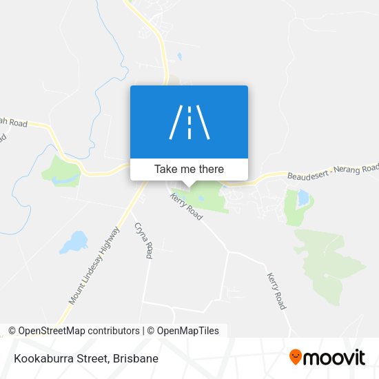 Kookaburra Street map