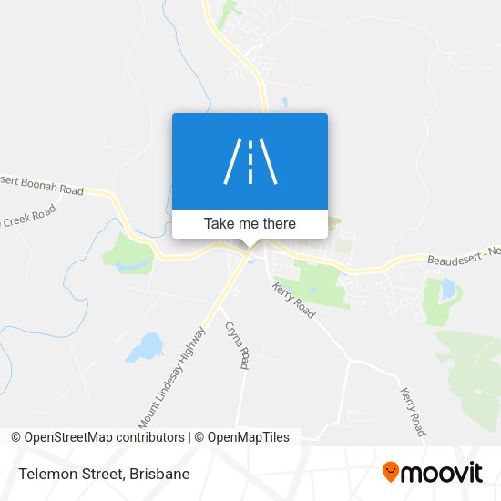 Telemon Street map