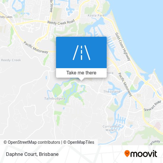 Daphne Court map