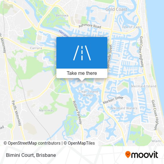 Bimini Court map
