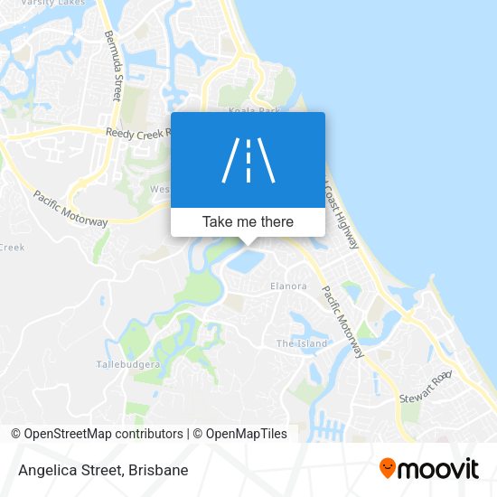 Angelica Street map
