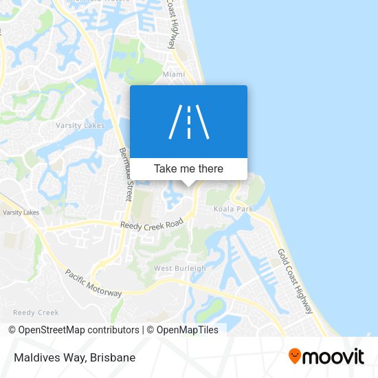 Maldives Way map
