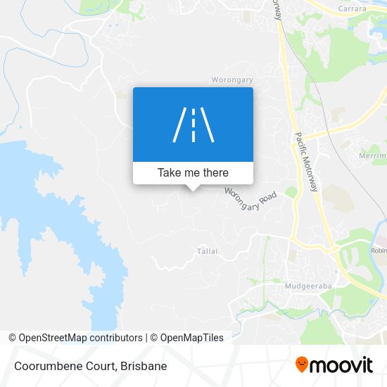 Coorumbene Court map