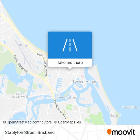 Staplyton Street map
