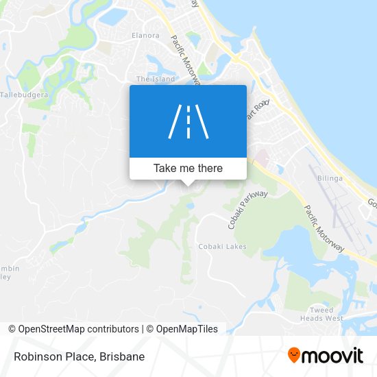 Robinson Place map