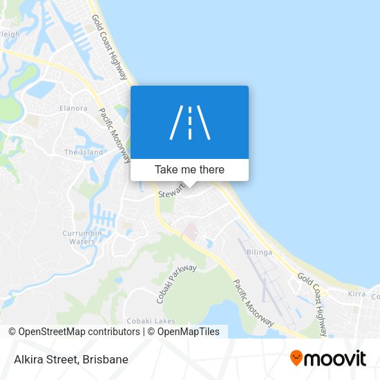 Alkira Street map