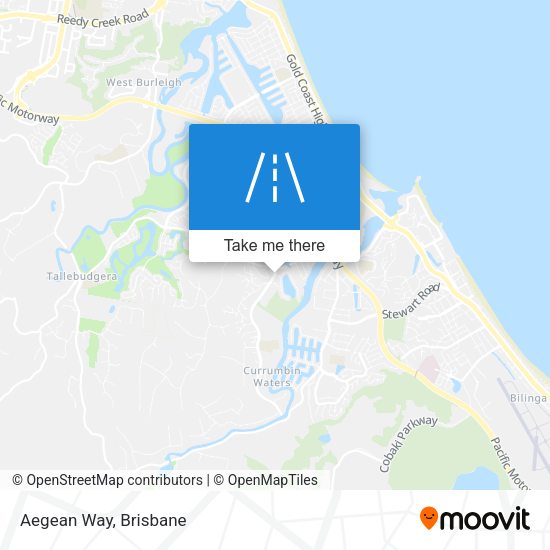 Aegean Way map