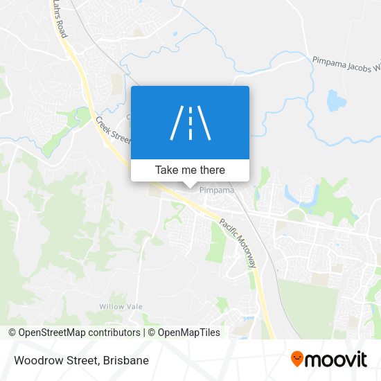 Woodrow Street map