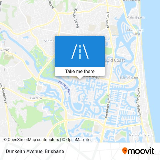 Dunkeith Avenue map
