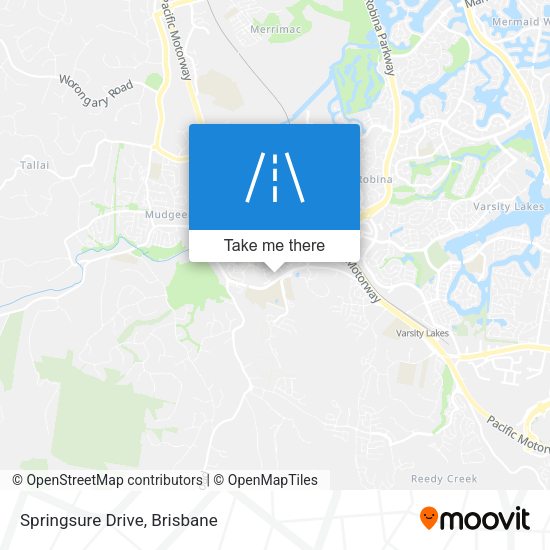 Springsure Drive map