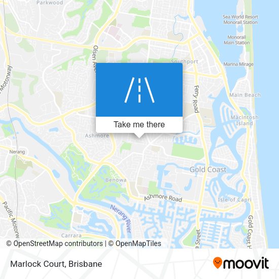 Marlock Court map