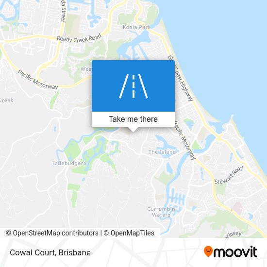 Cowal Court map