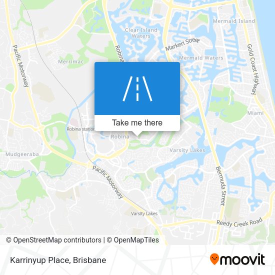 Karrinyup Place map