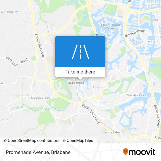 Promenade Avenue map