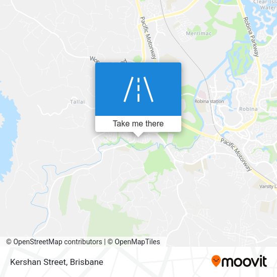 Kershan Street map