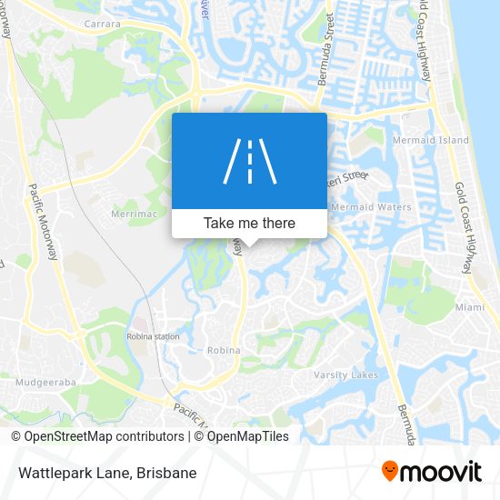 Wattlepark Lane map