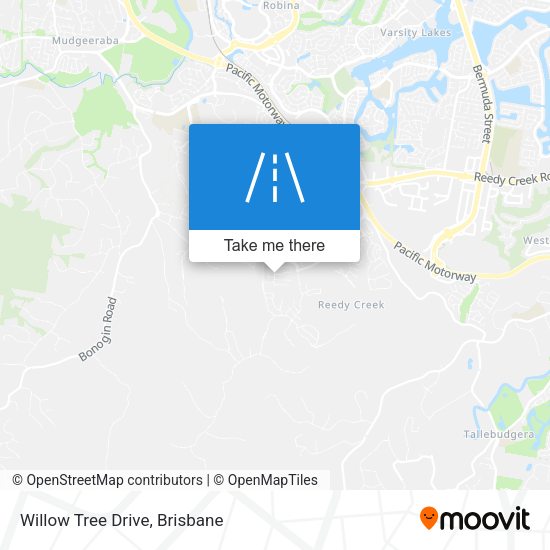 Willow Tree Drive map