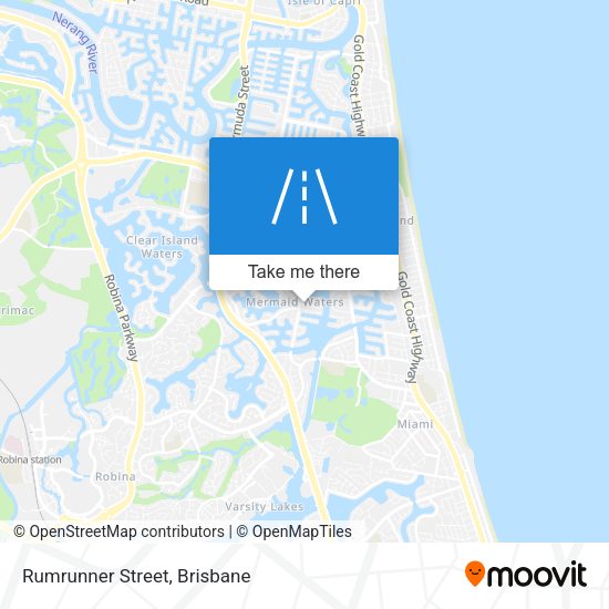 Rumrunner Street map