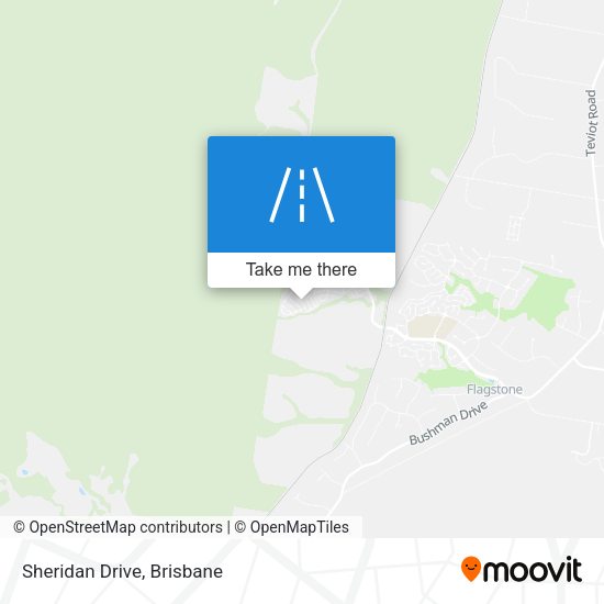 Sheridan Drive map