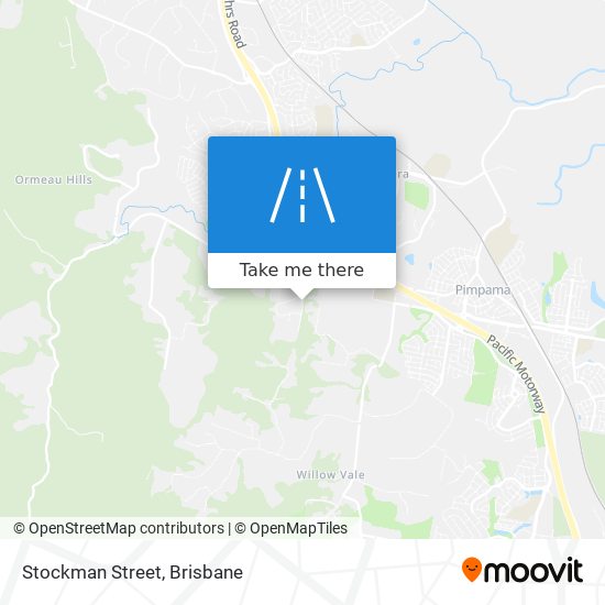 Stockman Street map