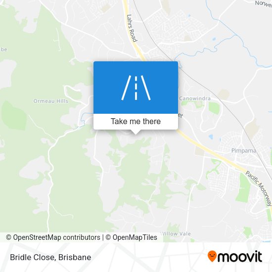 Bridle Close map