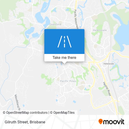 Gilruth Street map