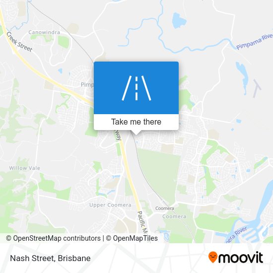 Nash Street map